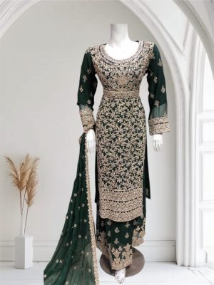 Alternative view of D24 Party Chiffon Plazzo Dusty Pink