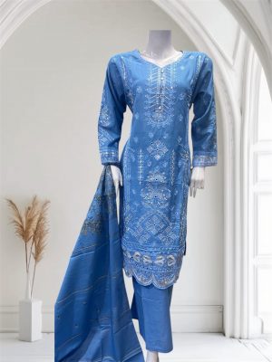 Alternative view of D21 Mix Cotton Plazzo Mauve