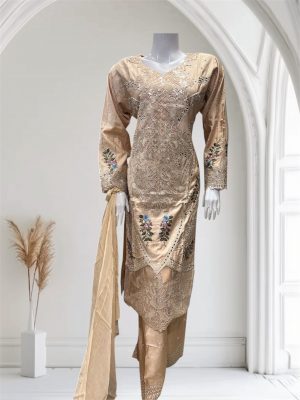 Alternative view of D19 Viscose Plazzo Suits Black