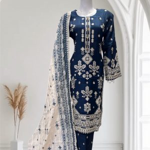 Alternative view of D15 Viscose Plazzo Suits Maroon