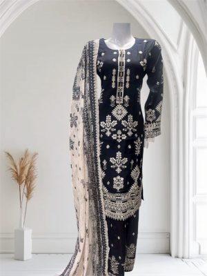 Alternative view of D15 Viscose Plazzo Suits Purple