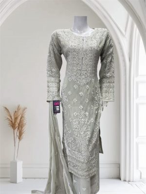 D14 Party Plazzo Suit Mocha