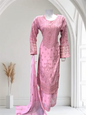 Alternative view of D14 Party Plazzo Suit Sage